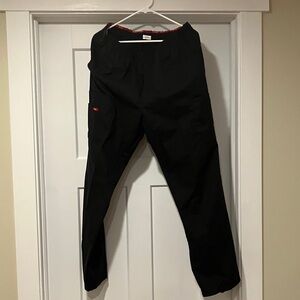 Dickies women/men Black scrub pants